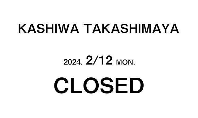 WEB NEWS Kashiwa CLOSED